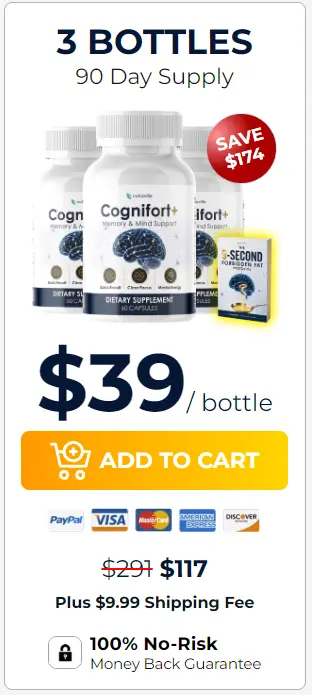 Cognifort+ 3 Bottle Price